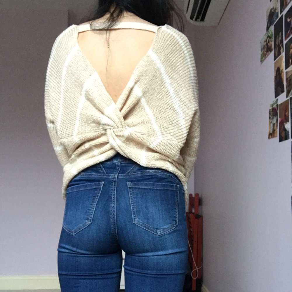 Cute cut out sweater